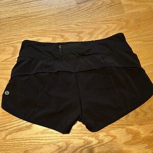 Lululemon speed shorts
